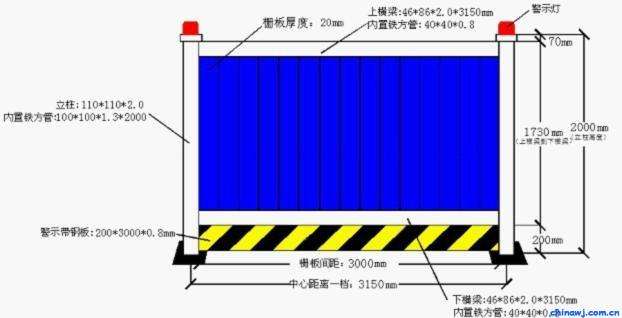 武侯區木踏板施工圍擋